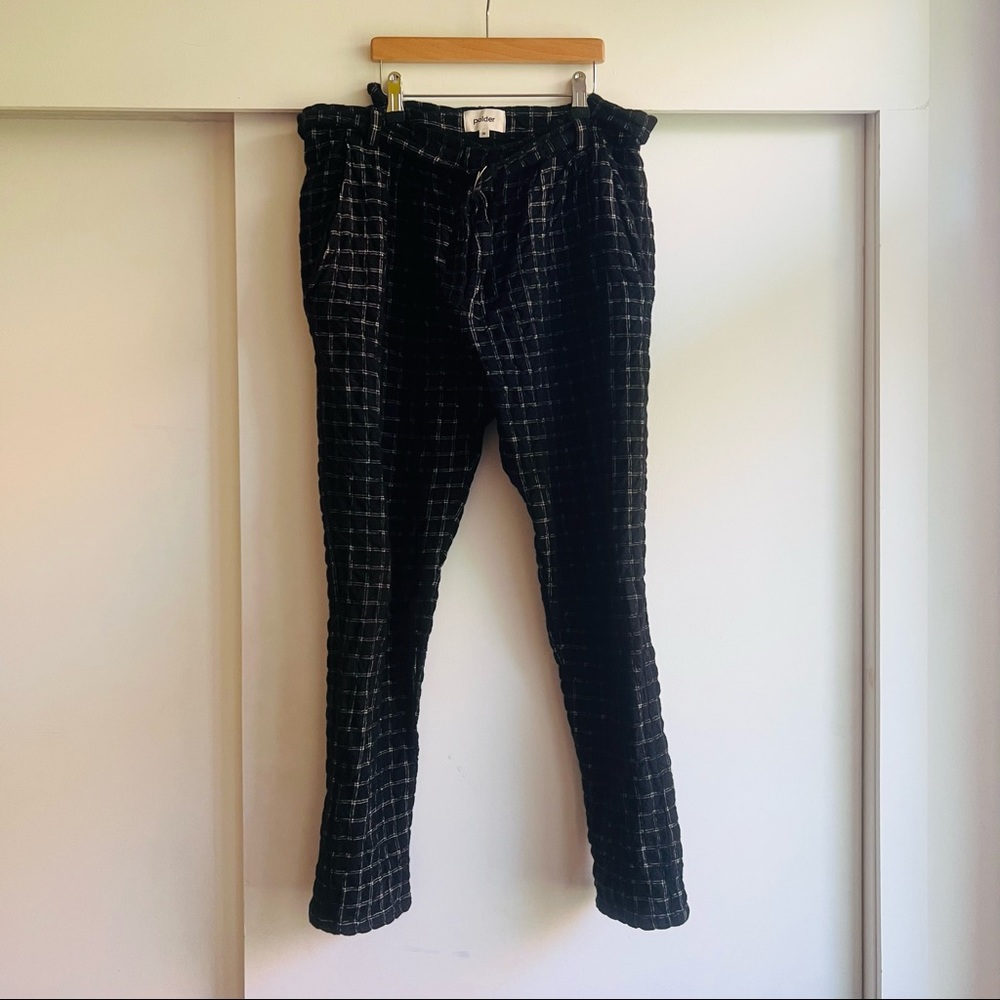 Wool pants by French designer